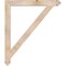 Ekena Millwork Traditional Arts & Crafts Smooth Bracket, Douglas Fir, 3 1/2"W x 36"D x 42"H BKT04X36X42TRA03SDF - alternate 2